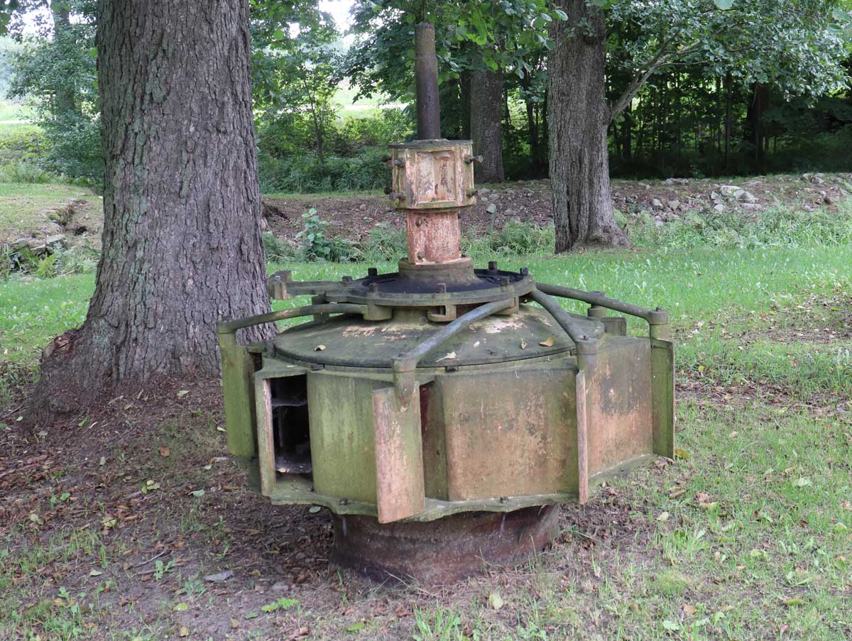 Skvaltkvarnens delar Foto: Stefan Svenaeus 2023