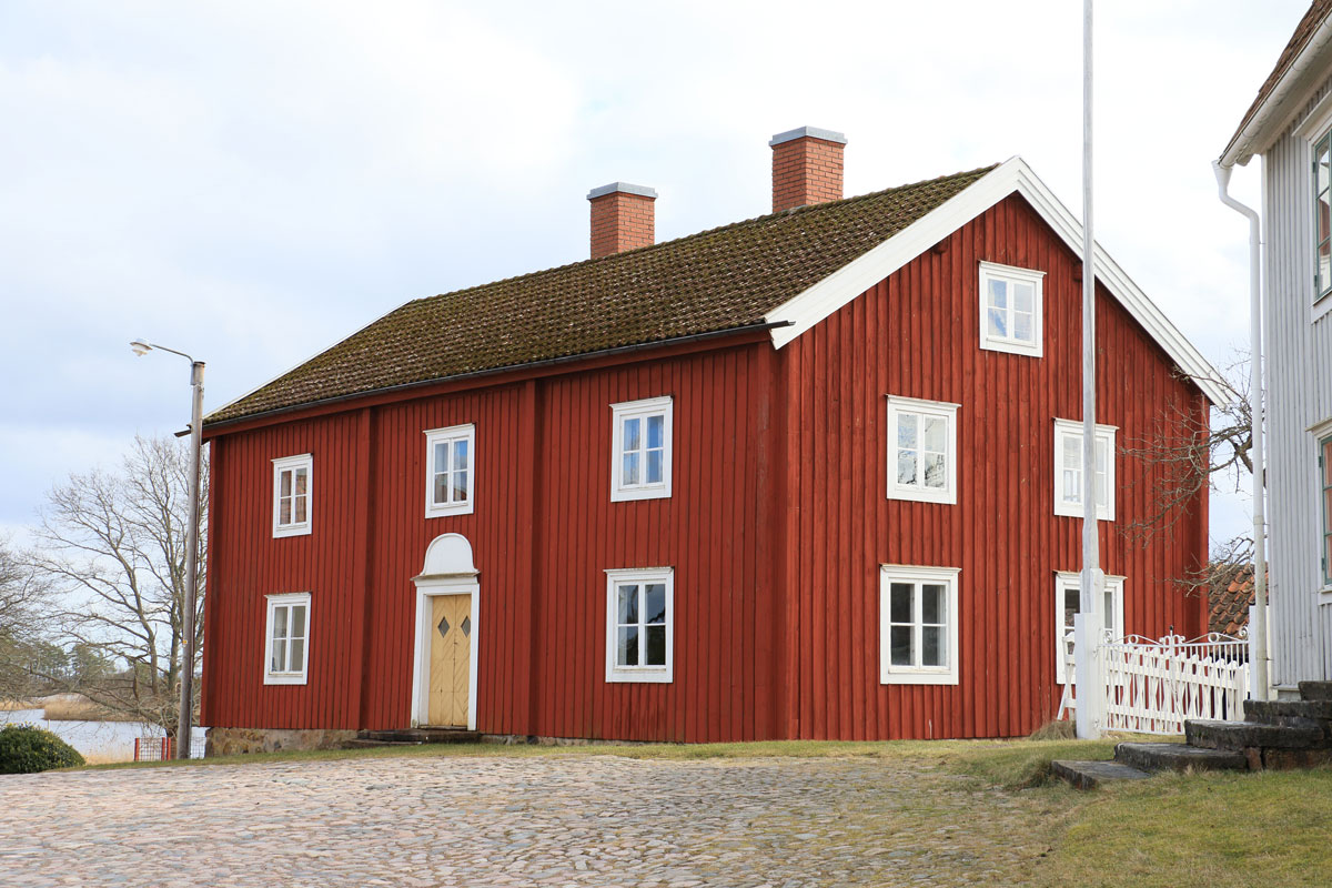 Slottet eller Drottninghuset, Pataholms äldsta byggnad Foto: Stefan Svenaeus 2024