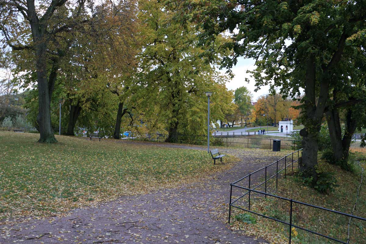 Höga vallen bakom Kalmar Teater Foto: Stefan Svenaeus 2023