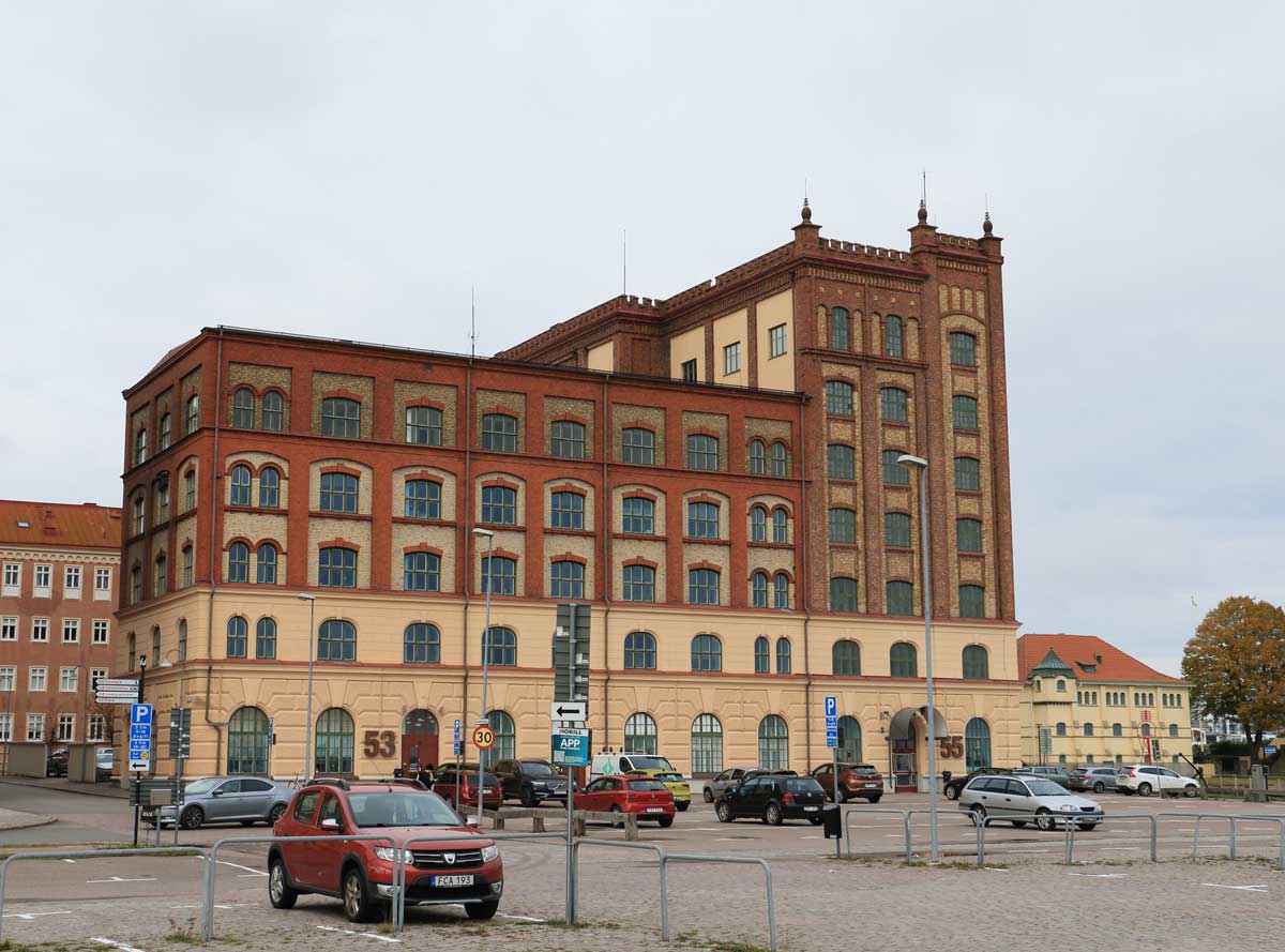 Riskvarnen från Elevatorkajen Foto: Stefan Svenaeus 2023
