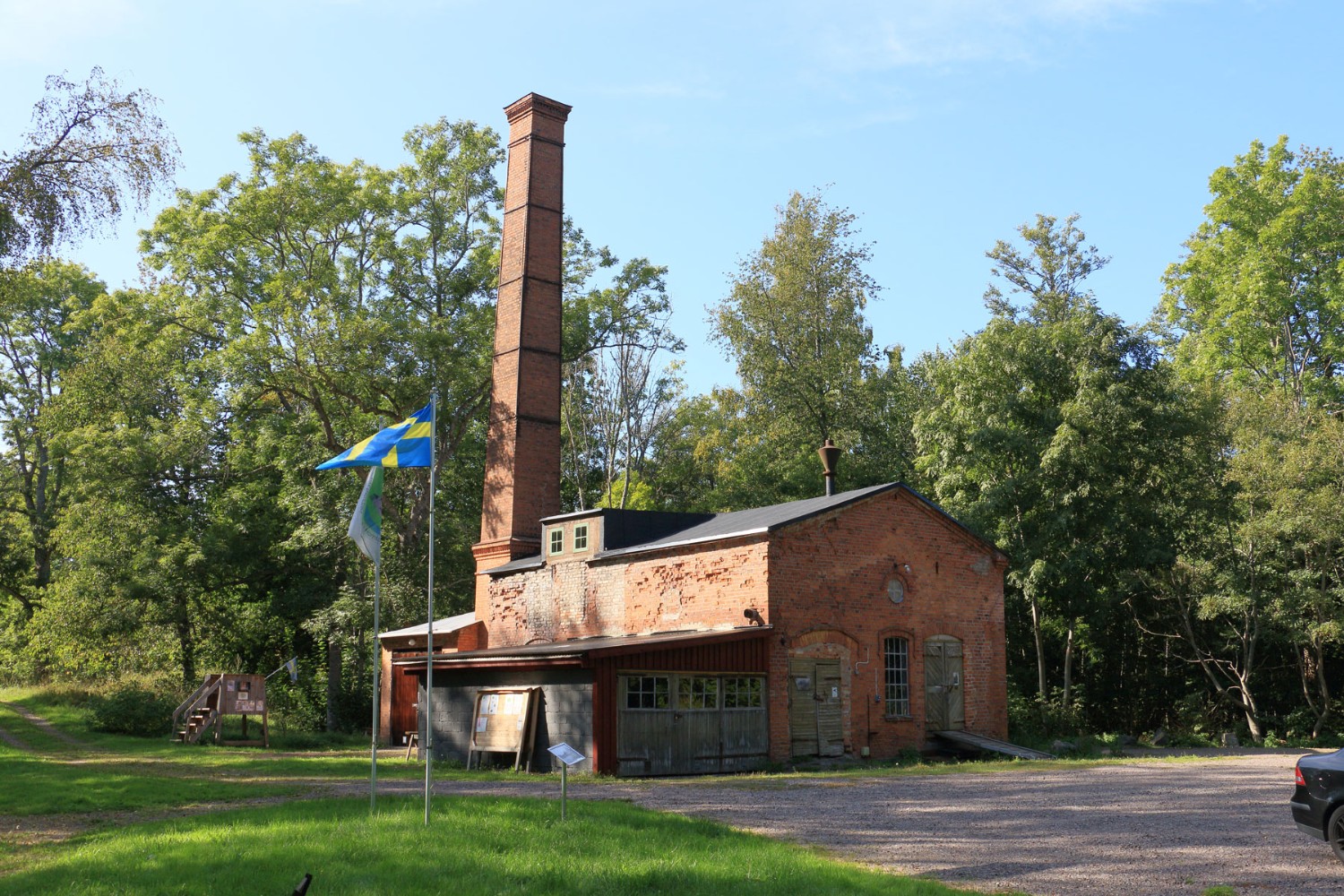 Ångmaskin från 1897 Foto: Stefan Svenaeus 2024